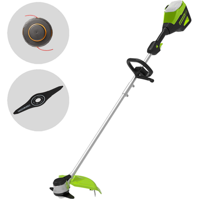 Greenworks GD60BC Akku-Vertikutierer - Stahlmesser Greenworks GD60BC Akku-Vertikutierer - Stahlmesser