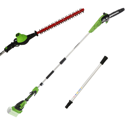 Greenworks GD40PSH Teleskop-Astschere / Hecken- und Baumschere - 40V kabellos Greenworks GD40PSH Teleskop-Astschere / Hecken- und Baumschere - 40V kabellos