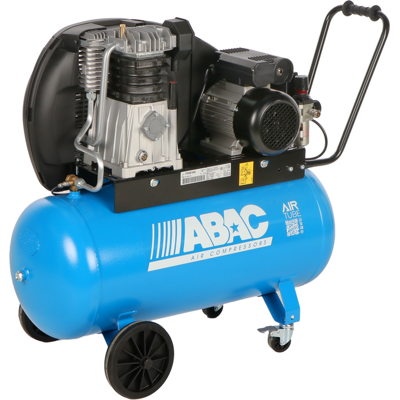 ABAC EXP A49B 90 CM3 Einphasen-Elektroluftkompressor mit Riemenantrieb 3-PS-Motor 90 Liter ABAC EXP A49B 90 CM3 Einphasen-Elektroluftkompressor mit Riemenantrieb 3-PS-Motor 90 Liter