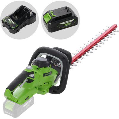Greenworks G48HT Akku-Heckenschere 48V/2Ah - Länge Schnittmesser 51cm Greenworks G48HT Akku-Heckenschere 48V/2Ah - Länge Schnittmesser 51cm