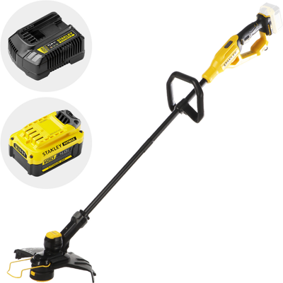 Stanley STCST933M1-QW - Akku-Rasentrimmer - 18V - 4Ah Stanley STCST933M1-QW - Akku-Rasentrimmer - 18V - 4Ah