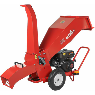 Attila ATS 900 DL Benzin-Häcksler mit 270-cm³-Loncin-Motor Zwei Auswurfsysteme Attila ATS 900 DL Benzin-Häcksler mit 270-cm³-Loncin-Motor Zwei Auswurfsysteme