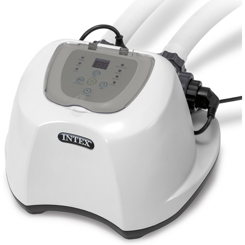 Chlorgenerator Krystal Clear Intex - Min. Wasserdurchflussmenge 2.650 l/h - Max. Fassungsvermögen 26.500 l