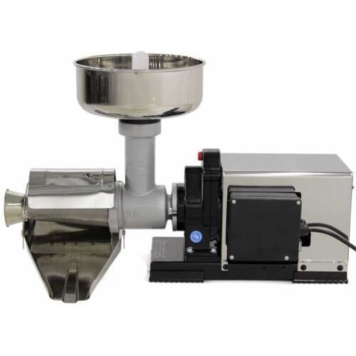Tomatenpresse Reber 9000 NP INOX- N.5 - elektrischer Profi Induktionsmotor - 1200W- Standard-Getriebemotor