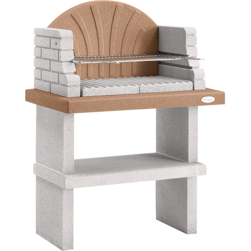 Palazzetti Siviglia - Grillkamin aus Beton - für Holz und Holzkohle