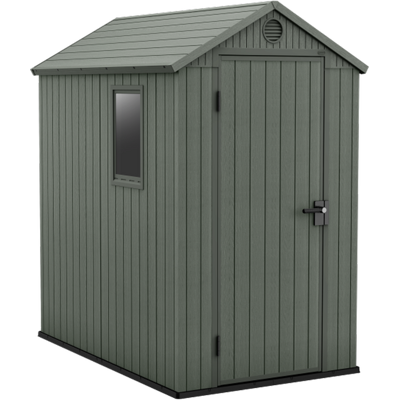 Keter Darwin grün - Gartenhaus - mit Seitenfenster - 125.8x184.5x205 cm Keter Darwin grün - Gartenhaus - mit Seitenfenster - 125.8x184.5x205 cm