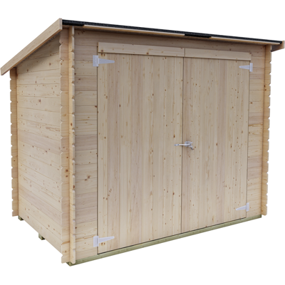 Eureka Bh16 Gartenschuppen - Doppelter Tür, Holz, Leichte Montage Eureka Bh16 Gartenschuppen - Doppelter Tür, Holz, Leichte Montage