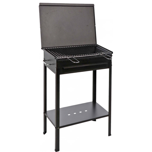 Mille Stromboli Small - Handgefertigter Eisen-Holzkohlegrill - 40x28cm