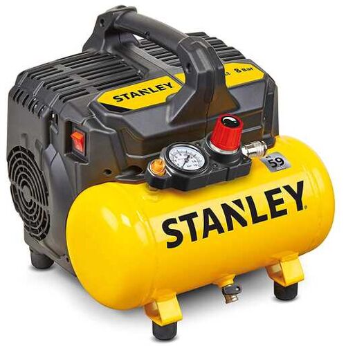Stanley DST 100/8/6 - Kompakter mobiler Kompressor - 1HP - 6 l