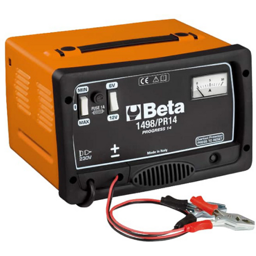 Beta tools Beta 1498/PR14 Tragbares Batterieladegerät 6/12V Einphasig