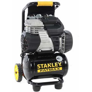 Stanley Sil Air 244/10 PCM - Elektrischer Kompressor mit Wagen - Motor 1.5 PS - 10 Lt - leise oilless