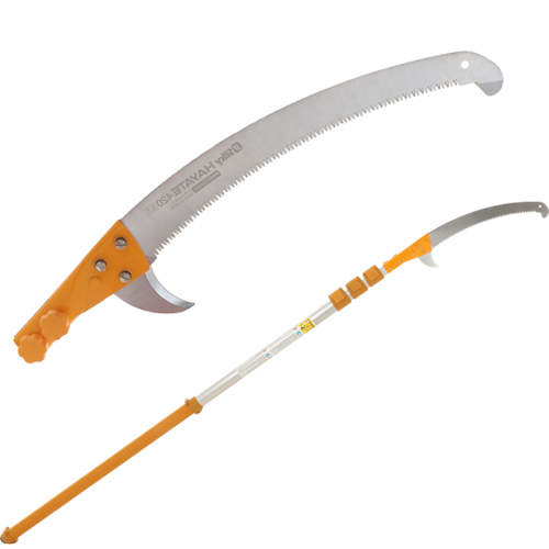 Professionelle Säge mit Aluminium-Teleskopschaft Silky Hayate 6100