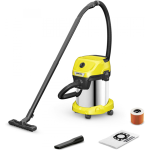 Karcher Kärcher WD 3 S V-17/4/20 - Nass-/Trockensauger- Edelstahl - 17 Liter