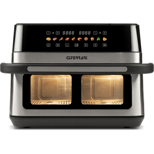 G3 Ferrari Friggisano 6+6 - 12-Liter-Heißluftfritteuse mit Doppelkorb