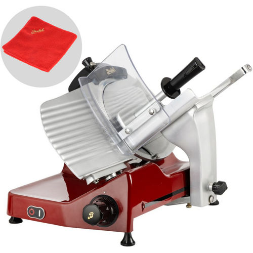 Berkel Pro Line XS30 rot - Aufschnittmaschine mit Klinge aus verchromtem Stahl 300 mm