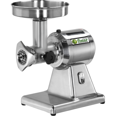 Fimar TC12S - Elektrischer Fleischwolf - 230 V - 1 PS- Mahlwerk aus Aluminium ohne Rückwärtslauf Fimar TC12S - Elektrischer Fleischwolf - 230 V - 1 PS- Mahlwerk aus Aluminium ohne Rückwärtslauf