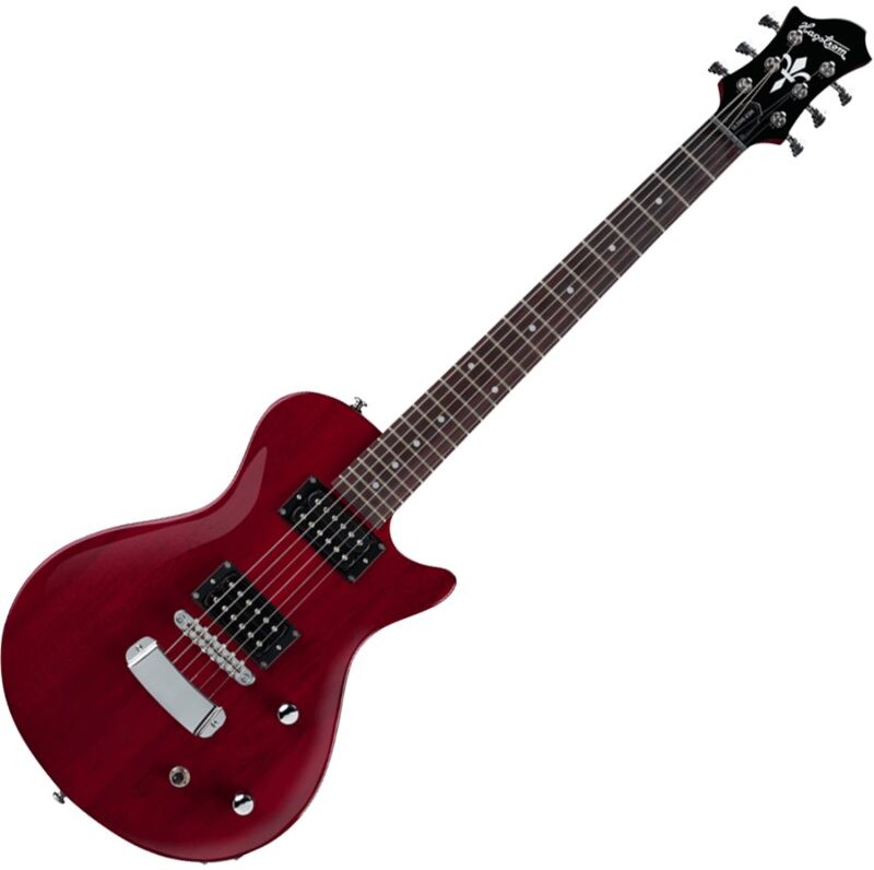 Hagstrom Ultra Swede ESN, Wild Cherry Transparent E-Gitarre