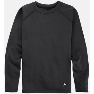 Burton Kids' Stockrun Crewneck Fleece, True Black, L