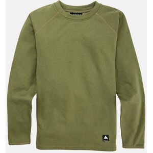 Burton Kids' Stockrun Crewneck Fleece, Forest Moss, L