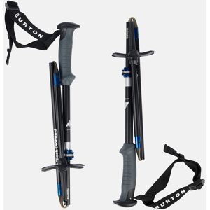 Burton x Black Diamond Compactor Poles, Black / Blue, S