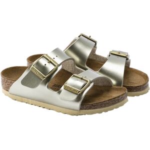 BIRKENSTOCK - Pantoletten ARIZONA KIDS BF ELECTRIC in metallic gold, Gr.30