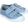 Natural World - Klett-Halbschuhe BASQUET DOBLE PARIS in air blue, Gr.27