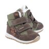 Primigi - Klett-Winterboots PTIGT TIGUAN in olive/braun, Gr.24