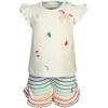 Tom Joule® - T-Shirt BARNACLE mit Shorts in bunt, Gr.80/86