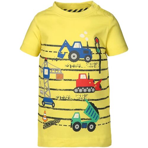 BLUE SEVEN - T-Shirt VEHICLES in gelb, Gr.68