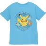 Minymo - T-Shirt PIKACHU in bonnie blue, Gr.134