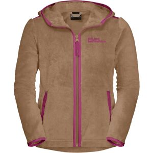 Jack Wolfskin - Fleecejacke NEPALI mit Kapuze in walnut brown, Gr.116