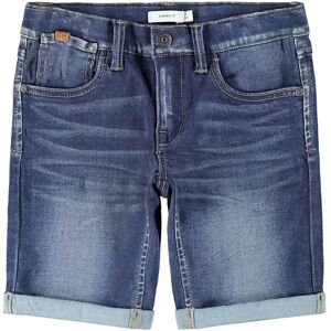 name it - Jeans-Bermudas NKMSOFUS DNMTAGS 3454 in dark blue denim, Gr.104