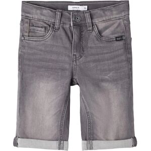 name it - Jeans-Bermudas NKMTHEO DNMCLAS in dark grey denim, Gr.92