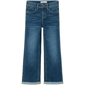 name it - Jeans NKFPOLLY WIDE 9663-IC in dark blue denim, Gr.134