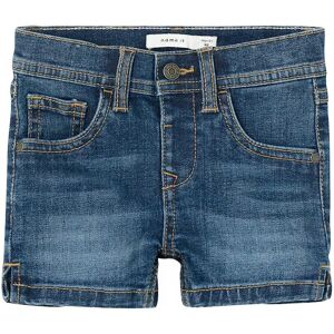 name it - Jeans-Shorts NMFSALLI Slim Fit in dark blue denim, Gr.122