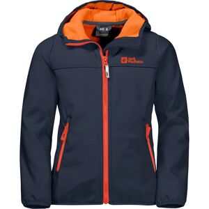 Jack Wolfskin - Softshelljacke FOURWINDS in night blue/orange, Gr.104