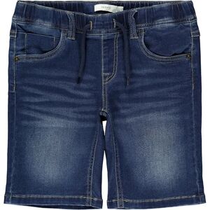 name it - Sweat-Jeansshorts NKMRYAN DNMTHAYERS 3454 in dark blue denim, Gr.140