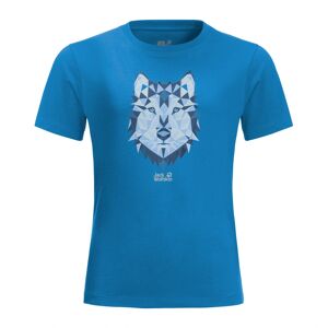 Jack Wolfskin - T-Shirt BRAND WOLF in sky blue, Gr.116