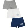 Jacky - Boxershorts CHAMPIONS 3er-Pack in blau/weiß/grau, Gr.122/128