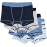 Jacky - Boxershorts SEA VITAMIN 4er-Pack in blau, Gr.146/152