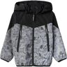 name it - Jacke NMMMIKKI REFLECTIVE in black, Gr.116