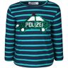 zoolaboo - Langarmshirt POLIZEI TATÜ-TATA mit Wendepailletten in dunkelblau/türkis, Gr.74