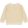 Wheat - Strickpullover MORGAN gestreift in beige, Gr.122