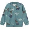 name it - Sweatjacke NMMDRAGON DRAGONS in mineral blue, Gr.104