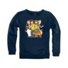 tausendkind collection - Sweatshirt FREUNDE - SCHULE DER MAGISCHEN TIERE in dunkelblau, Gr.104