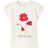 name it - T-Shirt NBFFOSSA LITTLE LOVE BUG in jet stream, Gr.62