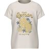 name it - T-Shirt NMFDIAZ FRESH LEMON in jet stream, Gr.104