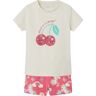 name it - T-Shirt NMFZUCCA MAGICAL SUMMER inkl. Shorts in camellia rose, Gr.98