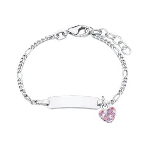 AMOR ID Armband PRINZESSIN LILLIFEE - HERZ 925er Silber