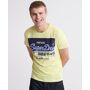 Superdry Vintage Logo T-Shirt aus Bio-Baumwolle XS gelb